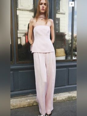 Mango Scarf Neck Top - Size S - Worn once and in perfect condition!